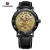 Import FORSINING 9005 Men Automatic Mechanical Stainless Steel Case Watch High Quality Leather Watch Strap from China