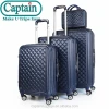 Four Wheel Zipper Case ABS Luggage Case Multicolor Trolley Bag