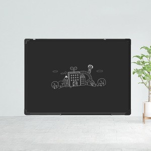 Framed weekly planner small blackboard classroom magnetic black board for kids