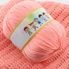 Free Samples Various Colors Soft Worsted Knitting Baby Yarn Thick Milk Cotton Yarns For Crochet