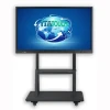Free standing movable hot wheels display racks for 32&quot; ~75&quot; LCD Interactive  flat panel