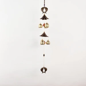 FS102  Metal wholesale best-selling home door hanging decoration wind bells alloy memorial wind chimes