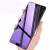Import Full screen transparent purple blue light tempered glass mobile phone screen filter from China