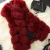 Import Fur vest 2021 manufacturer European and American autumn and winter new faux fur jacket womens vest from China