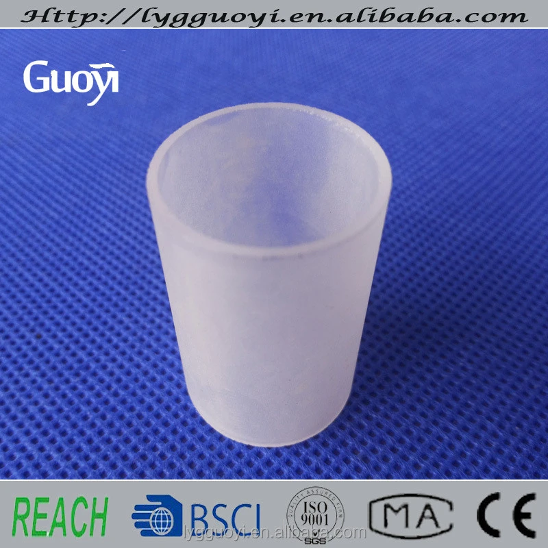Fused silicon high quality quartz frosted lamp glass tubes