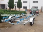 Galvanized Boat Trailer / RIB boat trailer 3.6m to 8.5m