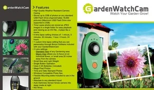 Garden Watch Cam-->Were looking for Distributor or Agent