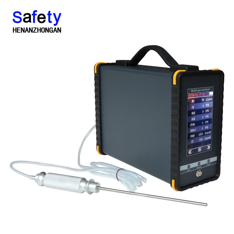 Gas analyzer price 8 in 1 gas detector Low price multi monitor