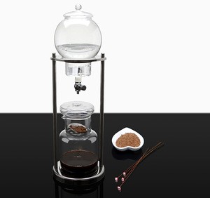 glass material cold drip brew iced coffee maker