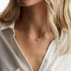 gold Pearl Necklace Choker  women Chic Simulated-pearl Pendant Necklaces Stainless Steel Necklace Fashion Jewelry
