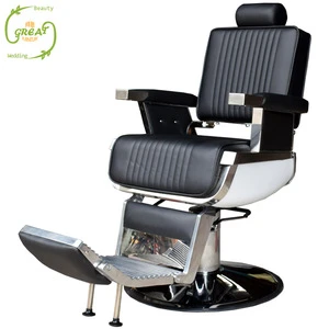Great BC-04 Luxury Hair Beauty Salon Furniture White Vintage Hydraulic Barbers Chairs For Sale