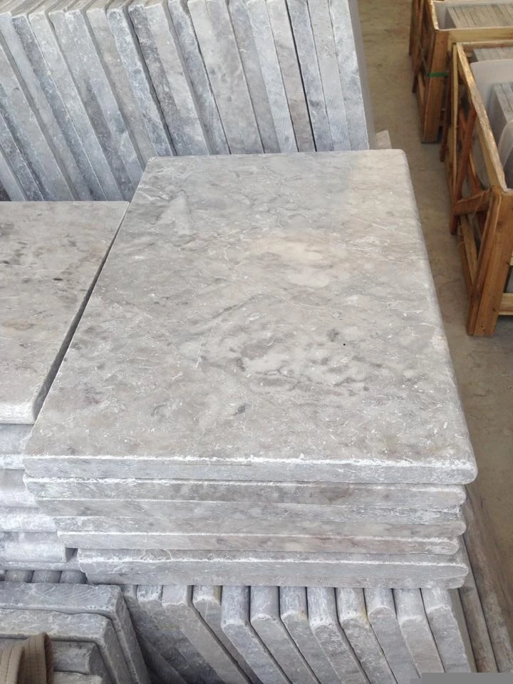 Grey Apricot Antique then sanded- high quality marble factory marble white marble hot sale