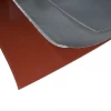 Grey Silicone Coated Glass Fiber Cloth Heat Resistant Fire Retardant Silicon Fabric