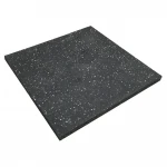 Gym  rubber tiles non toxic easy installation interlocking   Flooring  shock absorbing floor   mat