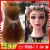 Import hairdressers styling head mannequin heads for hairdressing salon equipment from China