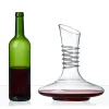 Hand blown popular classical design 1800ml lead free crystal wine decanter