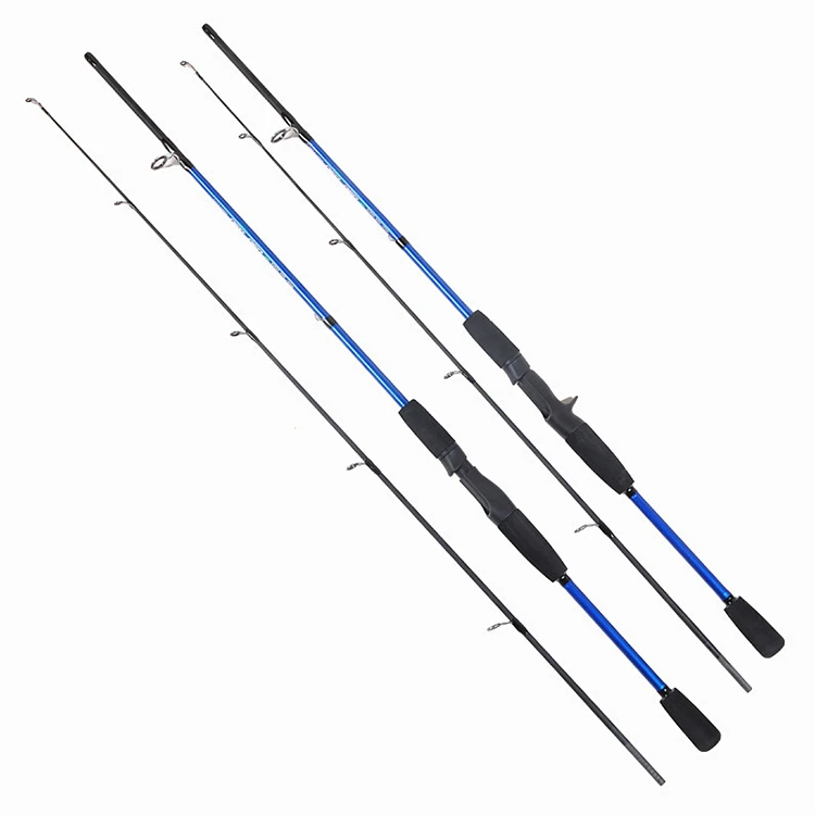 Handles Saltwater Super Hard Fishing Poles Glass Fiber Spinning Casting Carp Lure Fishing Rod