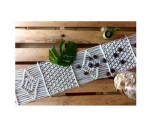 handwoven macrame table runner supplier