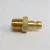 Import HASCO male thread brass hose nipple with low price from China