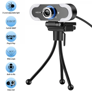 HD 1080P 30fps Webcam Best Buy Desktop Webcam with Microphone and Speaker Per PC Webcam 1080p Live Cams