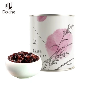 Healthy and Best Quality Ready to Eat Black Rice Canned food