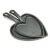 Import Heart shape cast iron mini fry pan from China