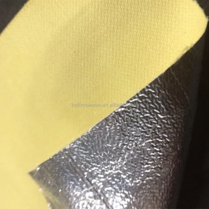 Heat reflective Resistant High Temperature fireman suit Aluminized Aramid fabric cloth