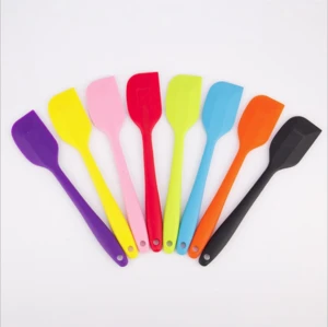 Heat Resistant Colorful Baking Pastry Cake  bakingTools Non stick butter Silicone Spatula kitchen utensil set