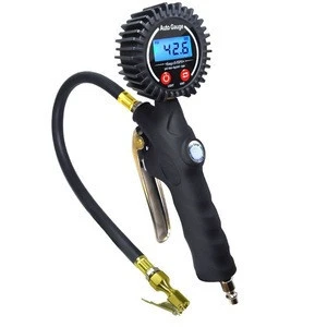 Heavy Duty Digital Tire Inflator Gauge With Accurate Digital Tire Pressure&Straight Lock-on Air Chuck