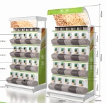 Heavy duty gondola supermarket shelf grocery stores used shelves for sale