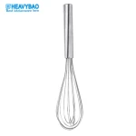 Heavybao High Quality Hot Sale  Kitchen Stainless Steel  Hand Power  Egg Whisk Egg Tools  Egg Beater