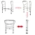 Import Height Adjustable Bathroom Safety Frame Handicap toilet safety grab bar Folding Toilet Safety Rail from China