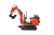 Import hengwang 0.9ton household mini excavator for sale from China