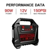 HF-888 D Auto Car Jump Starter 2500mah 3700mah Inflator Portable Jump starter with Air Compressor Power Bank