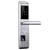 Import Hidden Key Hole Biometric Fingerprint Smart Door Handle Lock from China