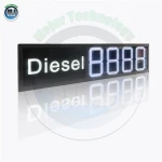High Brightness 7 Segment Outdoor waterproof digital billboard