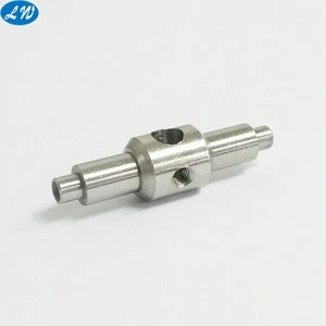 High demand CNC metal turning lathe stainless steel machining motor shaft accessories part