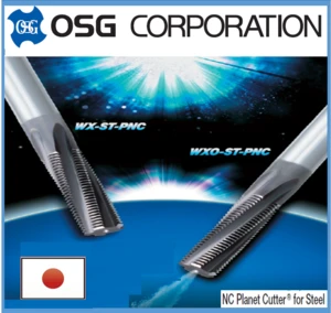 High precision and die set OSG tap for steel made in Japan