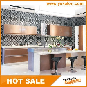 High Quality Aluminium Kitchen Cabinet Color Combination, China Kitchen Cabinet Factory