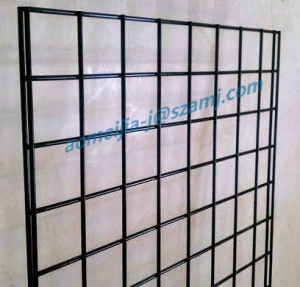 High quality black surface treatment iron wire mesh for display home and office
