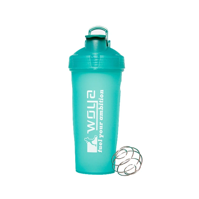 High quality BPA Free plastic water bottle sports protein milk shaker bottle wholesale