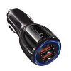 High Quality Car Charger Fast Charger Qc3.0 Dual USB Car Charger