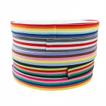 High quality cheap colorful polyester elastic webbing