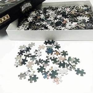 high quality custom puzzle factory price 1000 piece cardboard large jigsaw puzzle for adults