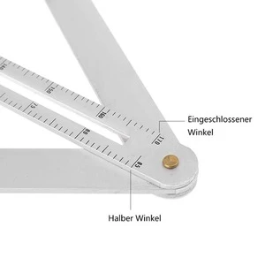 High Quality DIY Multi-angle Corner Angle Finder Stainless Steel Protractor Tile Wood Ruler Woodworking Model Craft Angle Square
