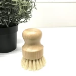 High Quality Eco Bamboo handle Kitchen cleaning dish Brushes pot dish sisal fiber brush