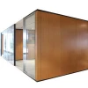High quality factory selling popular office wooden partition wall manufacturer competitive price office partition wall divider