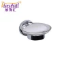 high quality Glass bathtub soap soap dish holder stainless steel shower soap tray