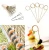 High quality heart shape disposable sushi picks, bamboo products wholesale