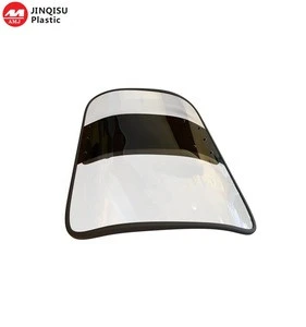high quality holder Arc-shaped polycarbonate roof for sale anti riot shield